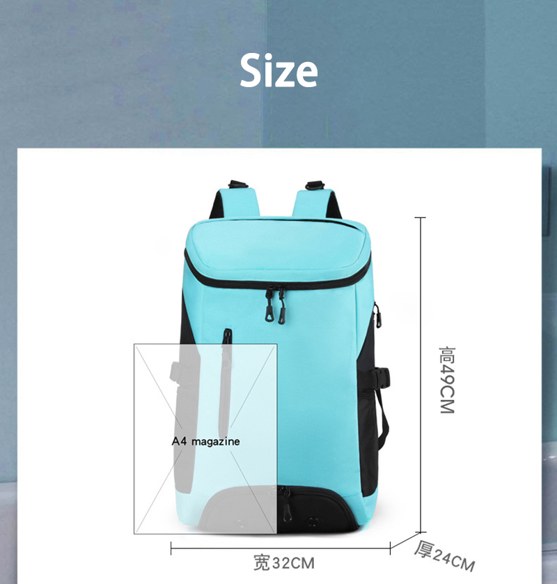 Badminton Bag Large Capacity, Multifunctional Sports Backpack, Unisex Tennis Racket Bag, Gym Yoga Travel Bags, Notebook Backpack