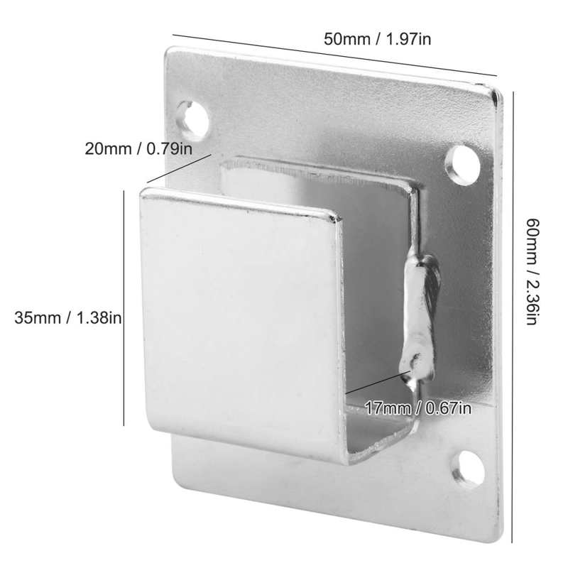 Shelf Mount Bracket Hanger Stainless Steel Support Holder Buckle Hardware