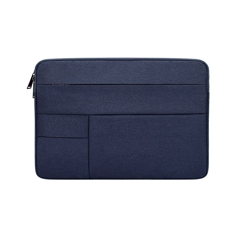 Laptop Bag For Macbook Air Pro Retina 11 13 15 Notebook Sleeve Waterproof Case Pocket Bag Tablet Cover For DELL Xiaomi Lenovo: Navy / 13.3 inch