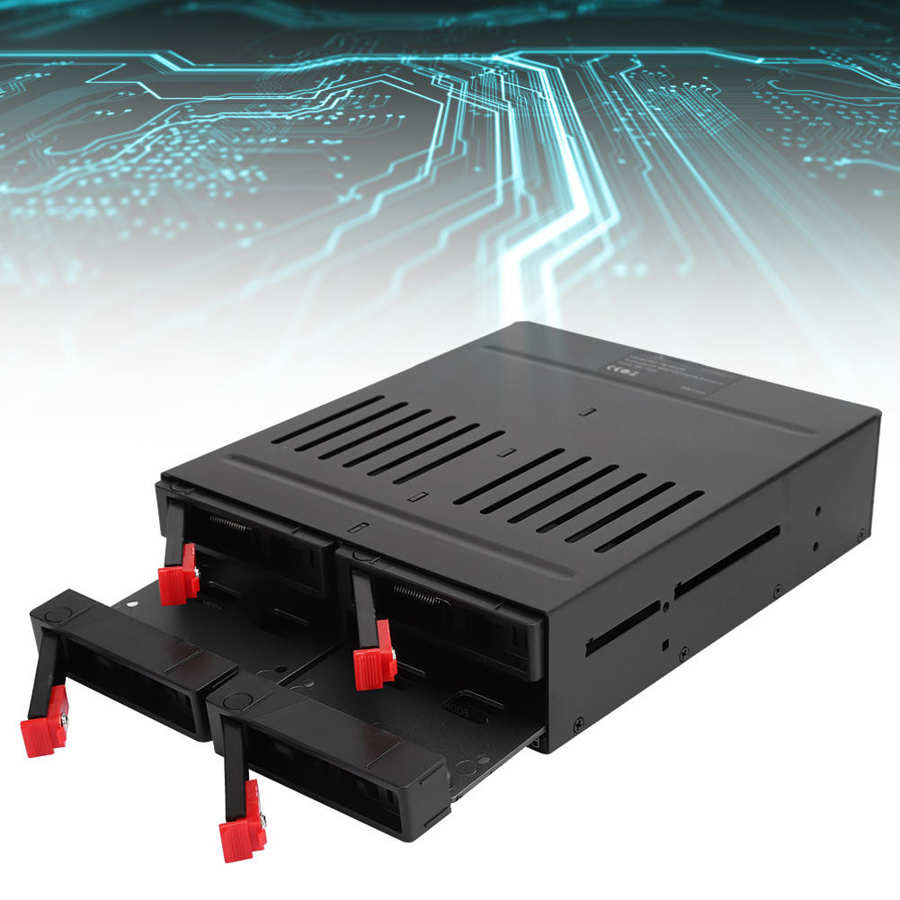 2.5 Inch SATA Built-in 4-Bay Optical Drive Hard Disk Box Desktop HDD Enclosure Internal HDD SSD Case Box for Desktop PC Com