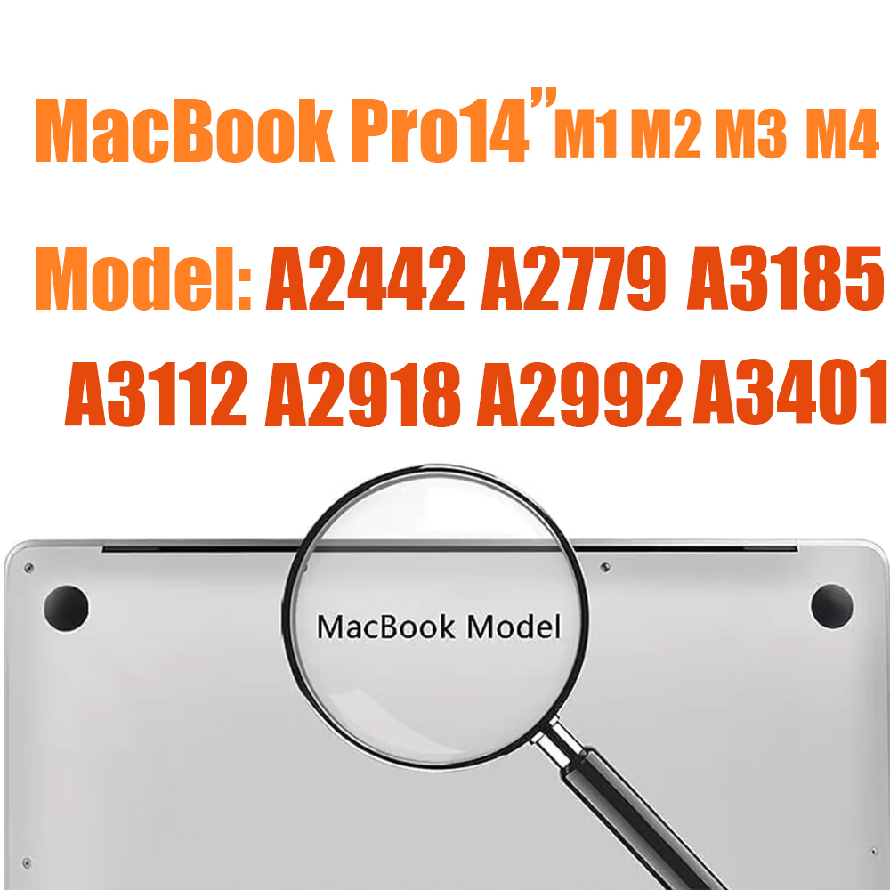 Mattapintainen ultraohut kosketuslevyn suojakalvo tarrasuoja macbook airille 13 11 12 13 pro 14 m1 15 16 &quot; kosketuspalkki: Pro 14 m1 a2442