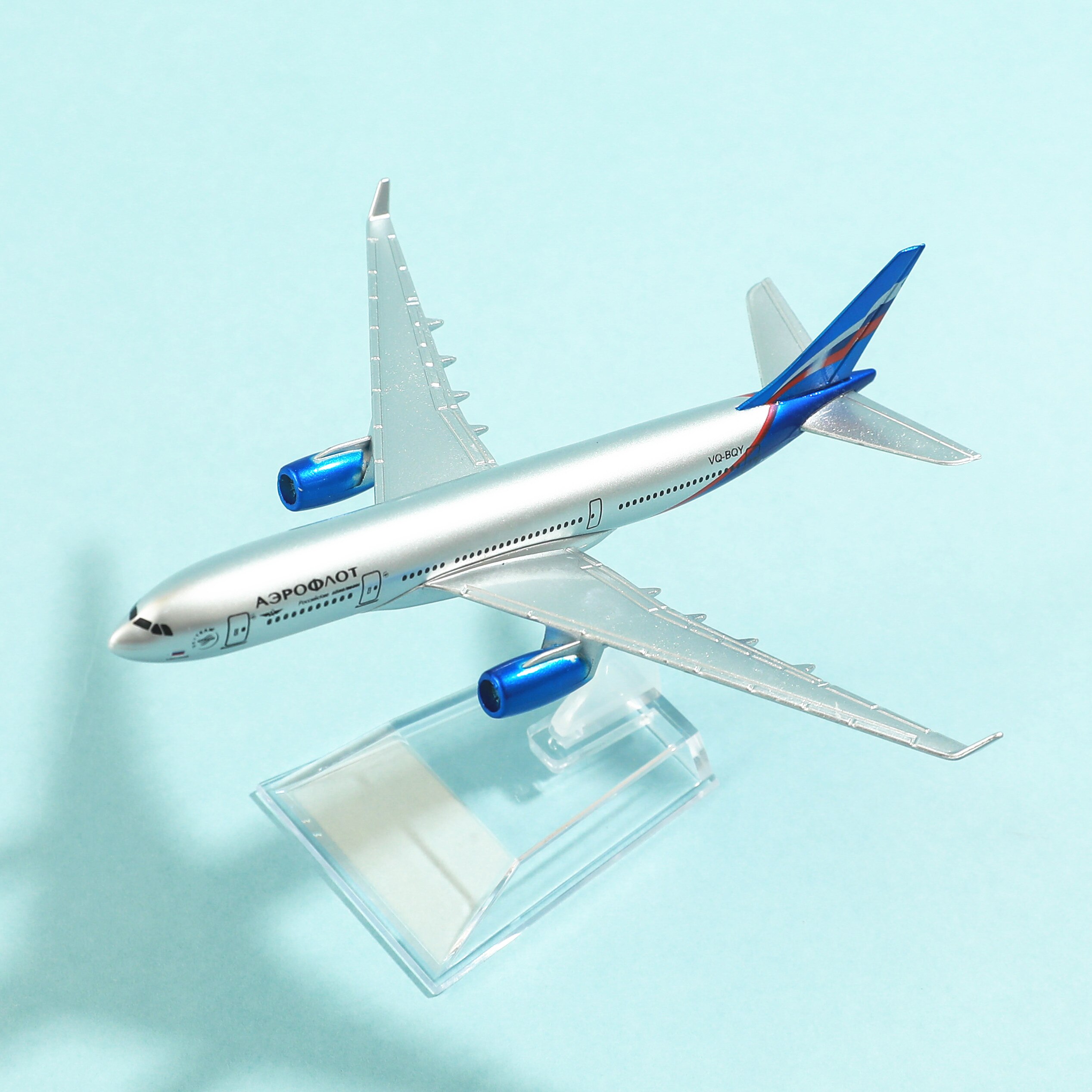 Aeroflot russo A330 in lega di aeromobili Diecast Model 15cm World Aviation da collezione in miniatura Souvenir Ornament