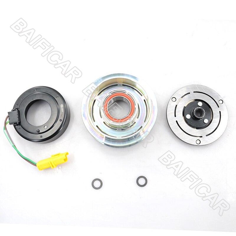 Baificar marki prawdziwej sprężarka klimatyzacji cewka elektromagnesu sprzęgła uchwyt 6453RN dla Peugeot 206 207 307 308 408 Citroen C2