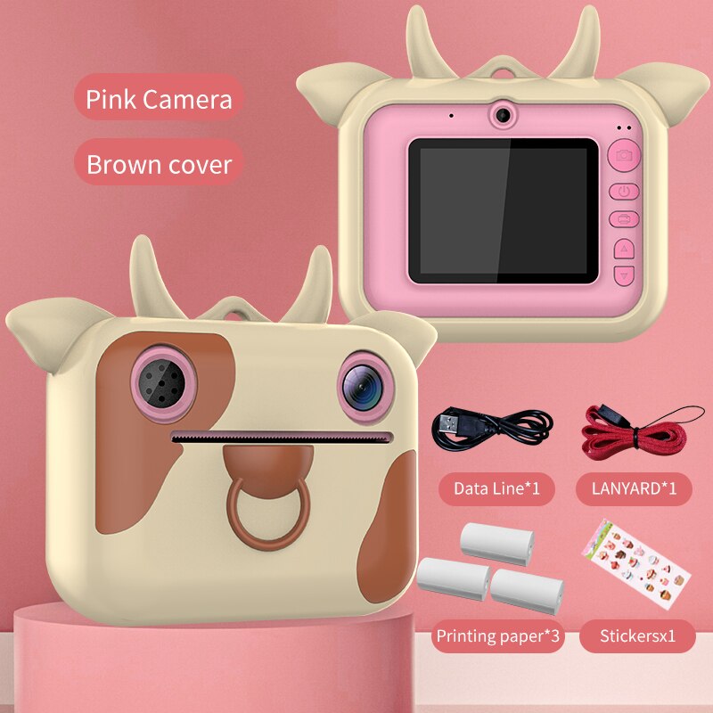 Children's Camera Instant Print Camera 1080P HD Wi... – Grandado