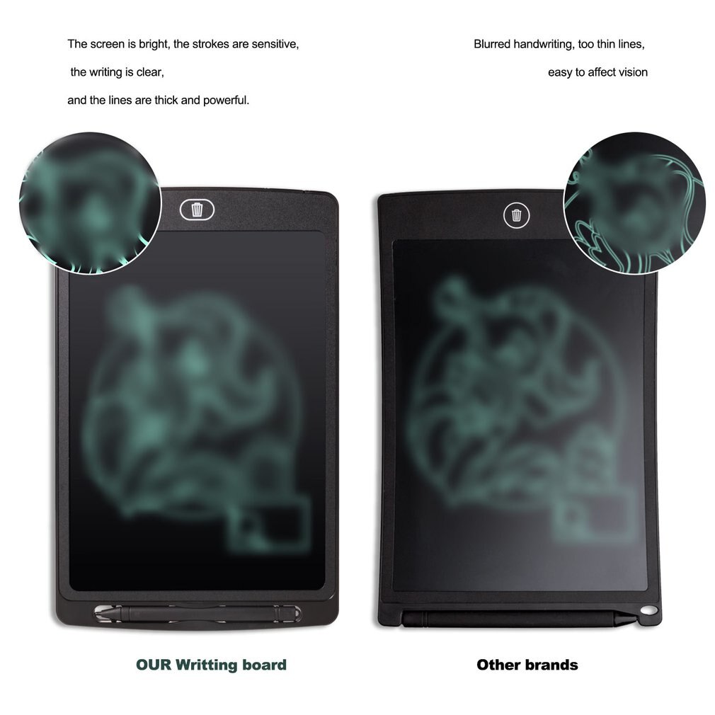 12 Inch Lcd Schrijven Tablet Digitale Tekening Tablet Handschrift Pads Draagbare Elektronische Tablet Board Ultradunne Board