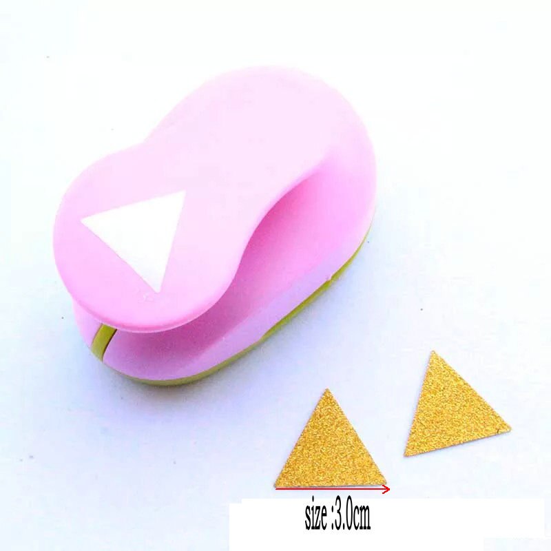 Poinçon en mousse en forme de triangle, 1.3 cm-6.2 cm: Lavande