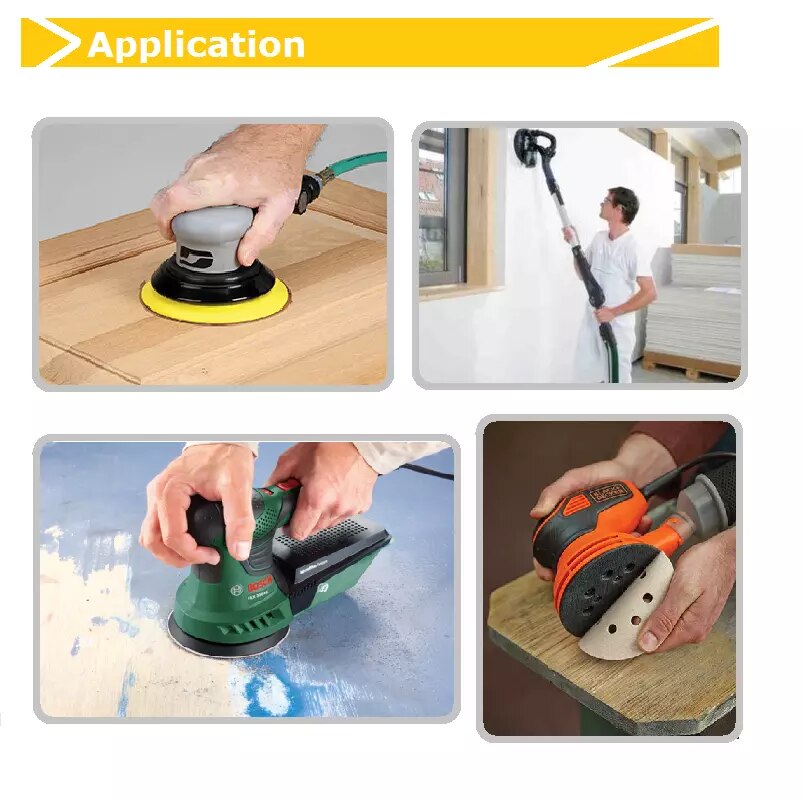 Sandpapir Diske - 75mm (3 Tommer) - 10ST - 60-2000 Korn - Selvklæbende - til Dremel Sliber