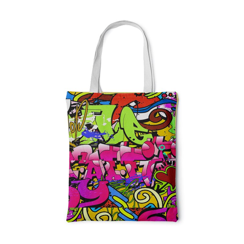 Mode Canvas Tas Casual Brand Vrouwen Tote Schoudertassen Canvas Dames Herbruikbare Eco Shopping Opvouwbare Doek Bag