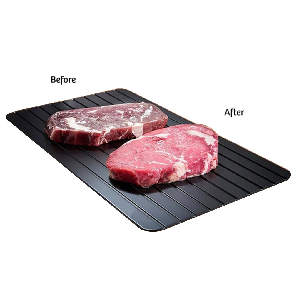 Fast Defrosting Tray Thaw Frozen Food Meat Fruit Quick Defrosting Plate Board Defrost Kitchen Tool