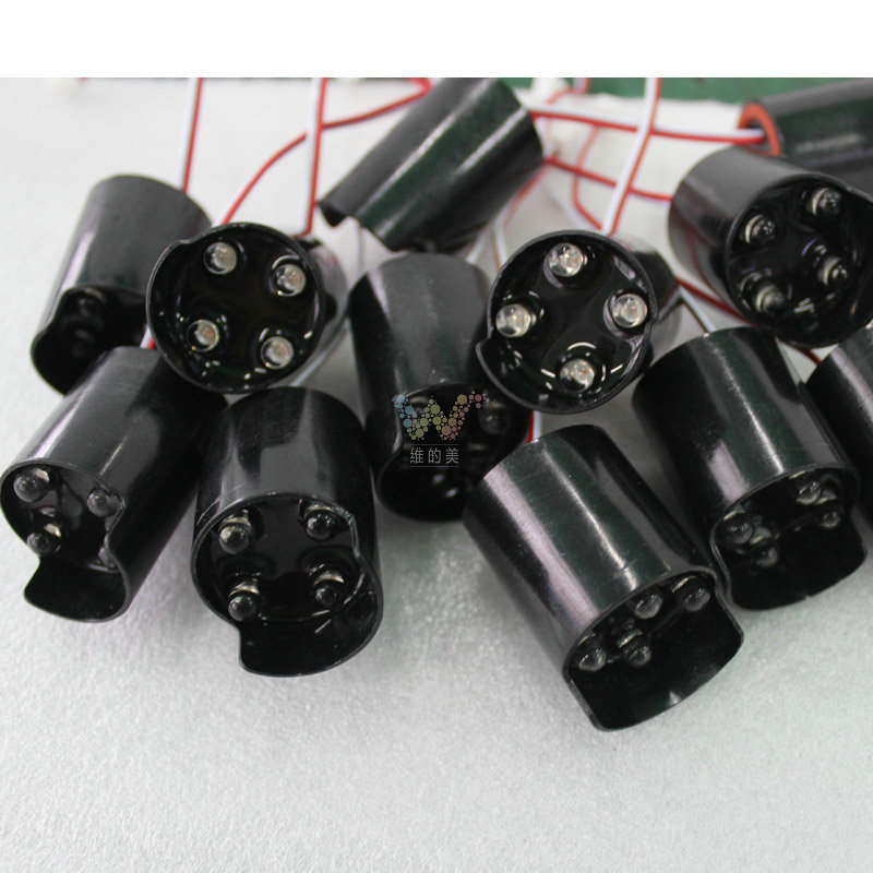 26mm pc materiaal gids indicator onderdelen LED pixel cluster voor verkeerslichtlicht