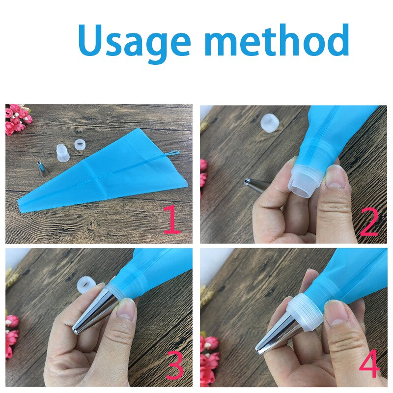 10Pcs Icing Friedliche Düsen Tipps Kuchen Dekorieren Converter Koppler Pastry Tool Home Tipps