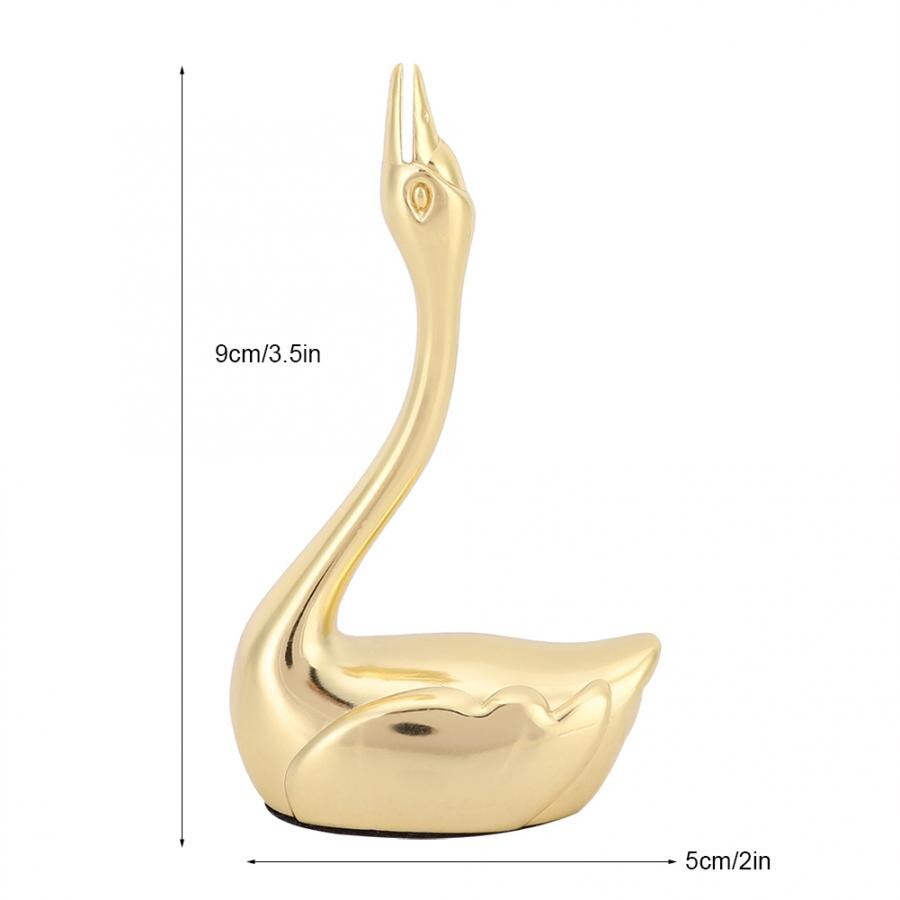 Bröllop bord nummer bord svan bild memo fotokort clip ring hållare dekoration för banketter fest fest riktningsskyltar: A