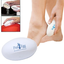 Ped Foot Massager Egg Shape Ultimate File Smooth Feet Dry Hard Skin Remover Pain Relief Beauty Healthcare Massage Pedi Spin