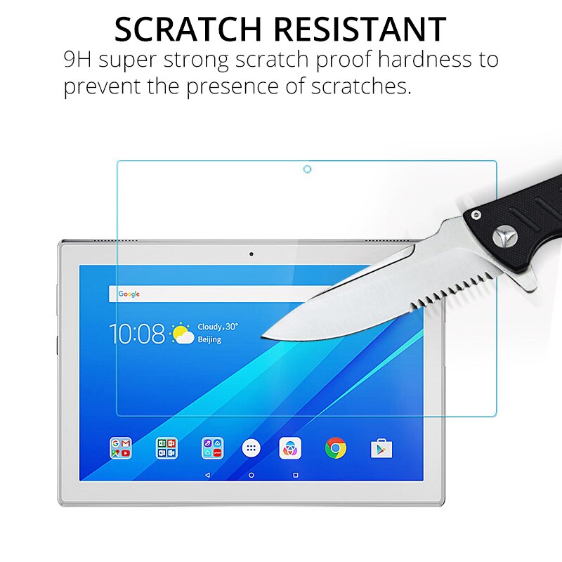 Tempered Glass Film Screen Protector for Lenovo Tab M10 Plus 10.3 TB-X606 M10 TB-X605 E10 P10 10.1 M8 8.0 M7 7.0 Tab 4 10 Tab4 8