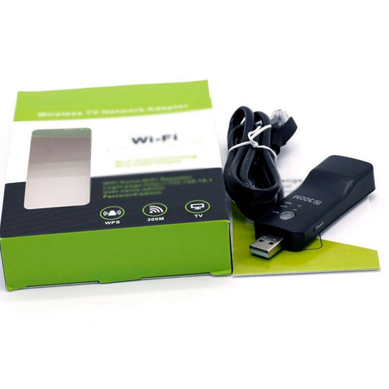 Universal Wireless Smart TV Wifi Adapter TV Sticks network Wireless wifi adapter Wireless USB Fast 300M Dual-band HDTV Adapter