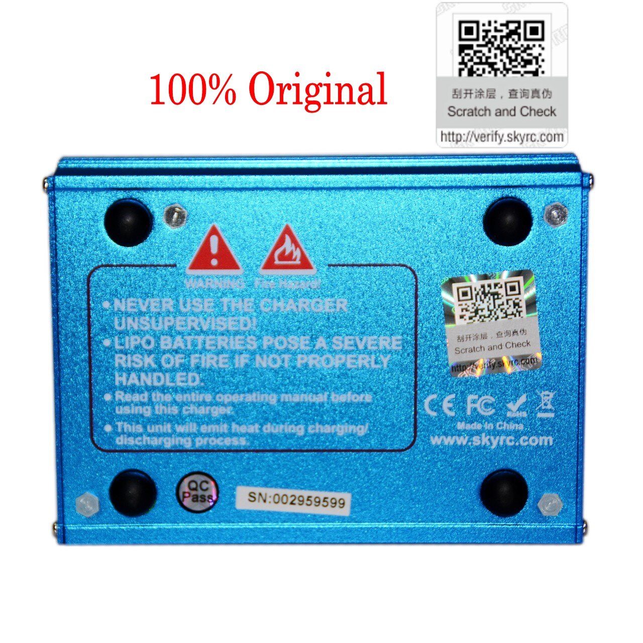 Original SKYRC IMAX B6 V2 Balance Charger Discharger 6A 60W Battery Charger For DJI Mavic TB4X NiMH NiCD LiHV NiCd PB Li-ion