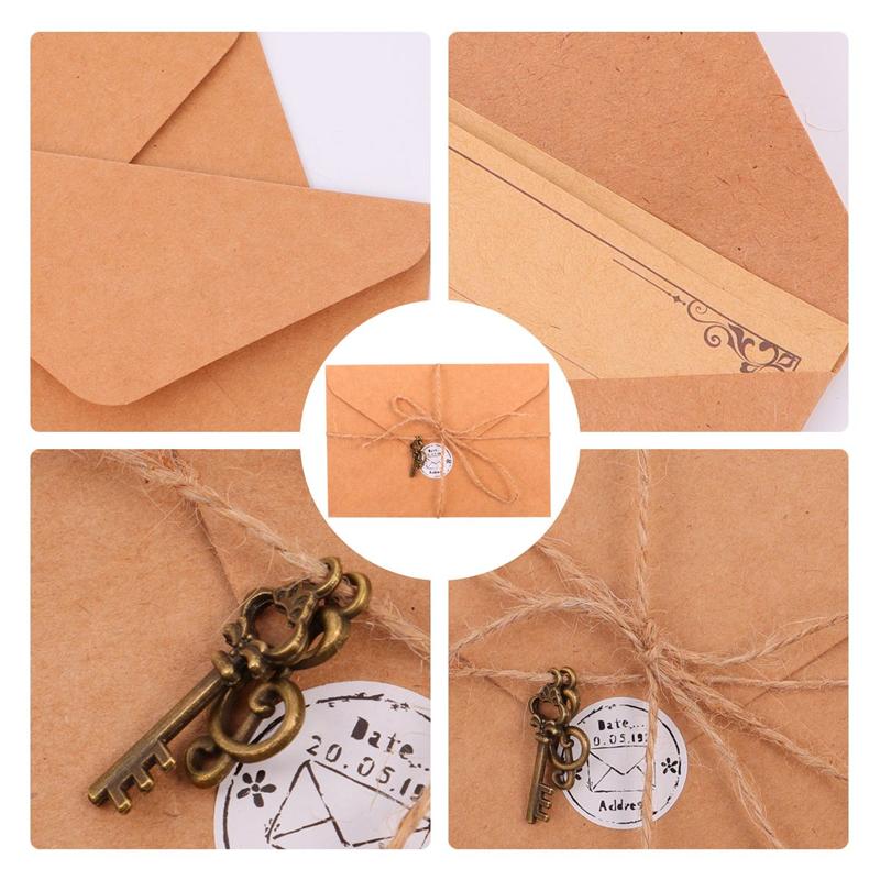 2pcs/Set Delicate A5 Vintage Letter Envelope Packaging Sets B5 Handwritten Letter Stationery Paper Writing Note Paper Supplies