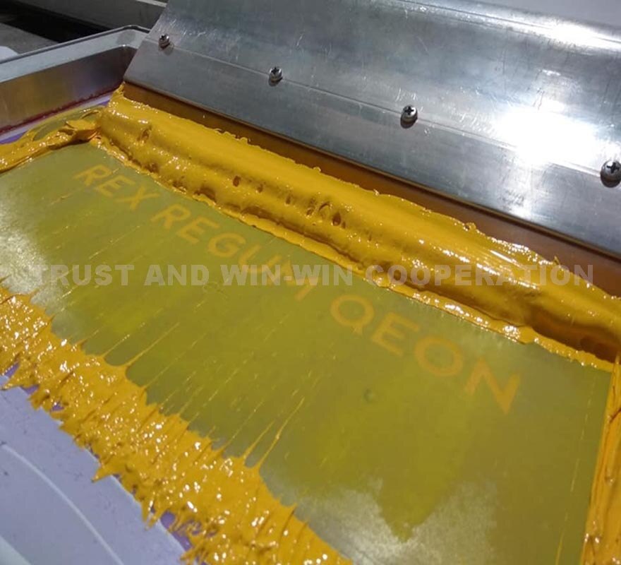 25mm*5mm*4000mm! Screen Printing Flat Squeegee Rubber Blade_85A