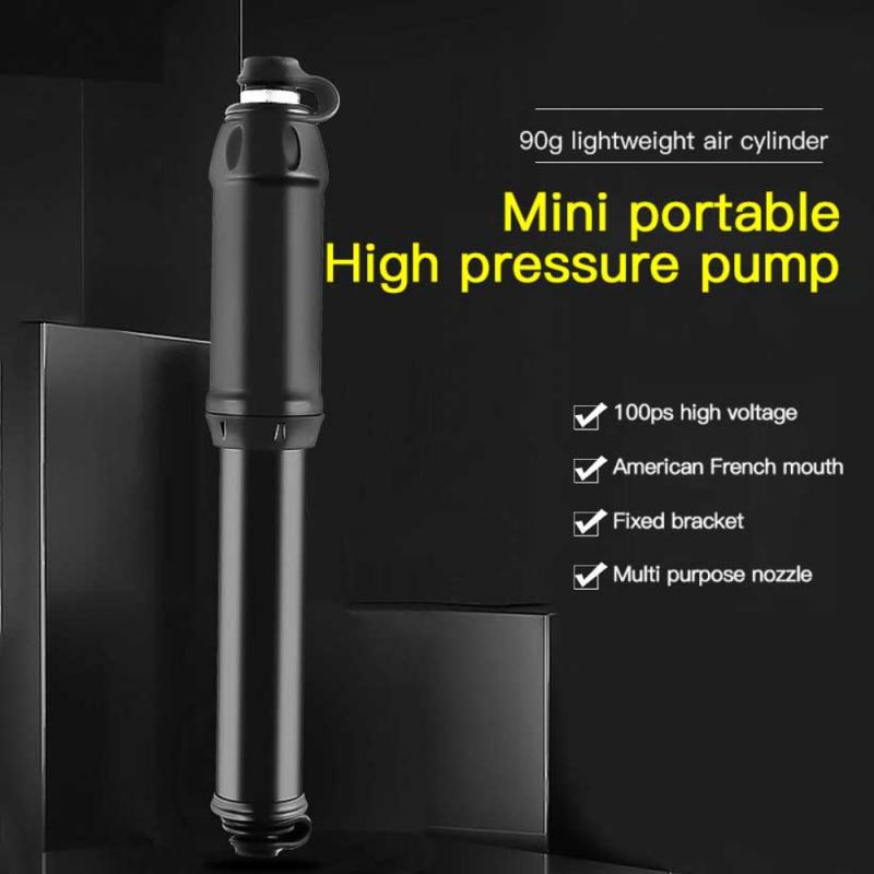 Mini Bicycle Pump High-pressure Hand Air Pump Motorcycle Electric Bike Inflator Lightweight MTB Bike Cycling Pump Accessories