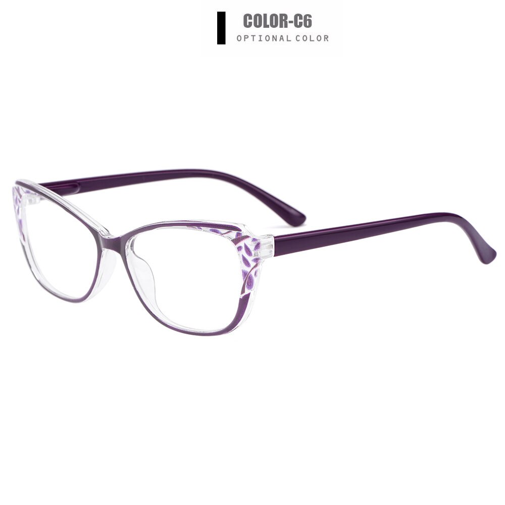 Gmei óculos ótico ultraleve tr90 oval feminino, armação de óculos ótico para miopia, óculos de prescrição para mulheres m1814