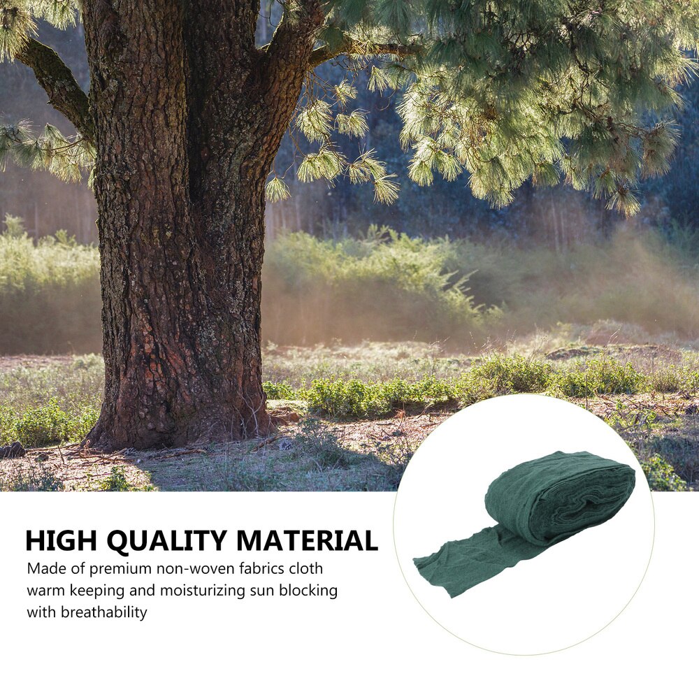 20 Meters Trees Protection Wrap Winter-proof Plants Bandage Wear Protection for Warm Keeping and Moisturizing (Double Layer)