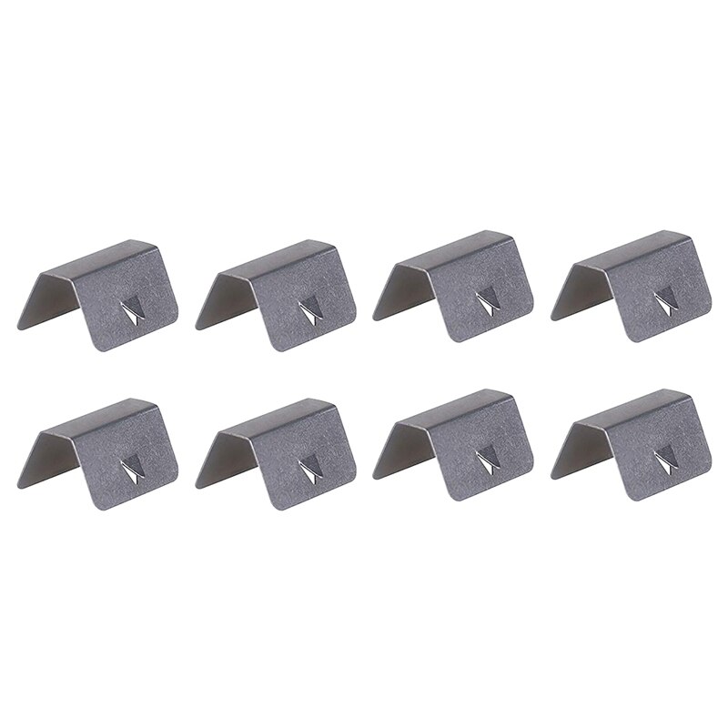 8pc i kanal vind-/regnavvisare passande clips ersättning för heko  g3 clip  x4