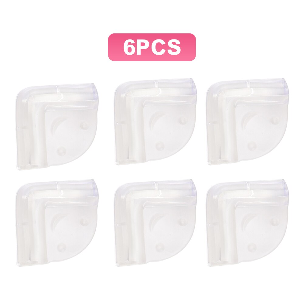 4/6/8 Pcs Tafel Hoekbeschermers Pvc Baby Proofing Transparante Scherpe Hoek Protector Meubels Universele Thuis Leveringen