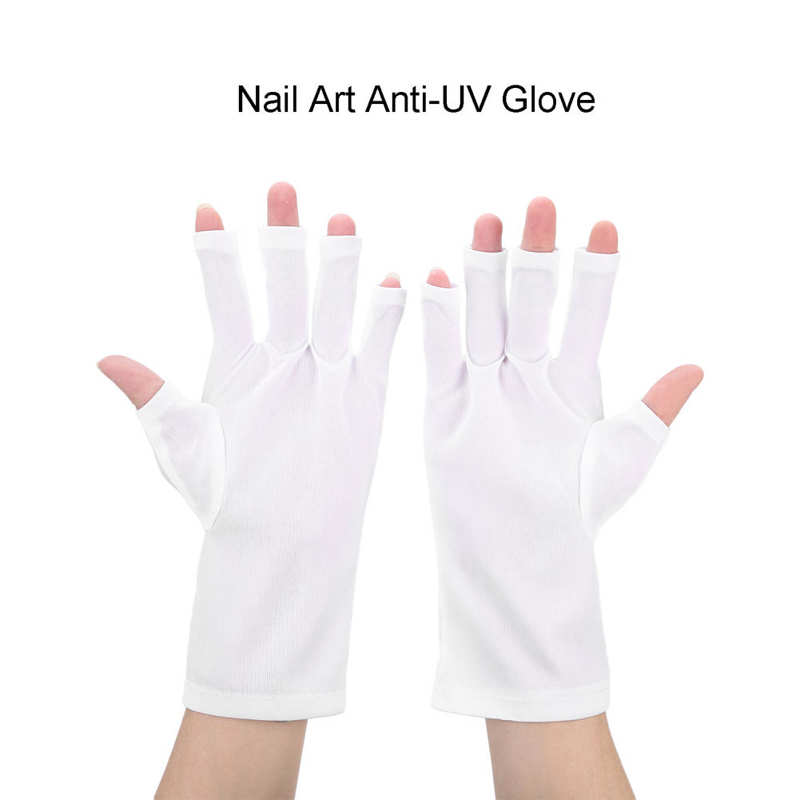 Gants de Protection UV pour manucure professionnelle, pour Nail Art, pour la Protection des mains de la plupart des gens, pour la randonnée