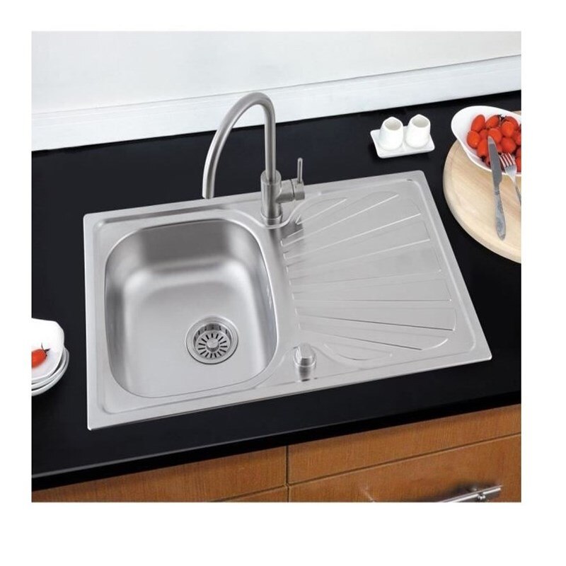 Aanrecht Boven Teller Of Udermount Groente Wastafel Spoelbak Keuken Zwart Roestvrij Staal Naadloze Lassen Pia Hwc