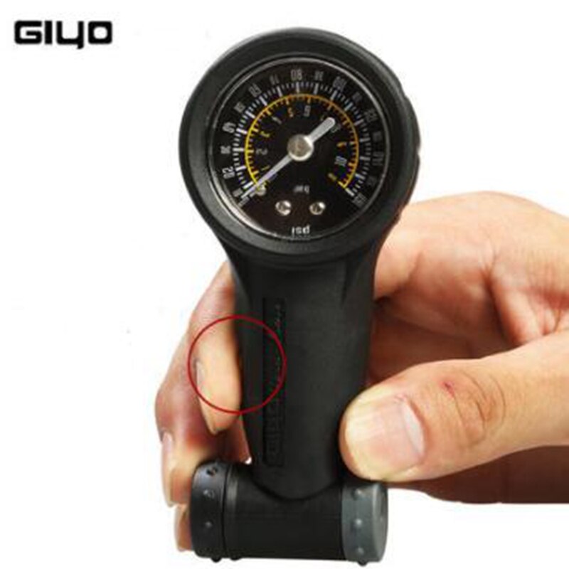 Giyo Bandenspanningsmeter Fiets Bandenspanningsmeter Racefiets Mountainbike Barometer Methode Mond Barometer Apparatuur