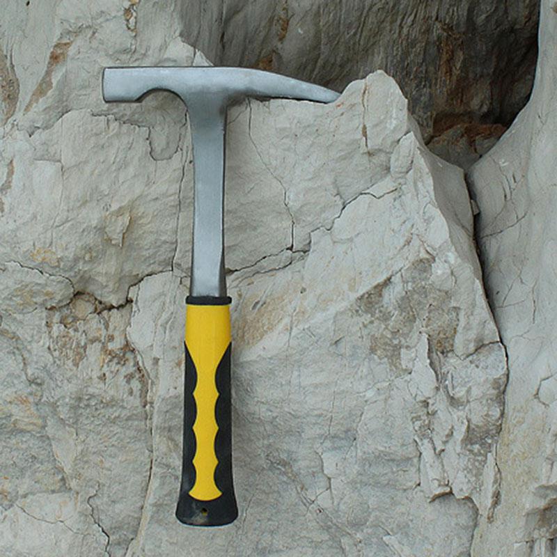 Geologisk leting hammer spiss mineral leting geologi hammer håndverktøy