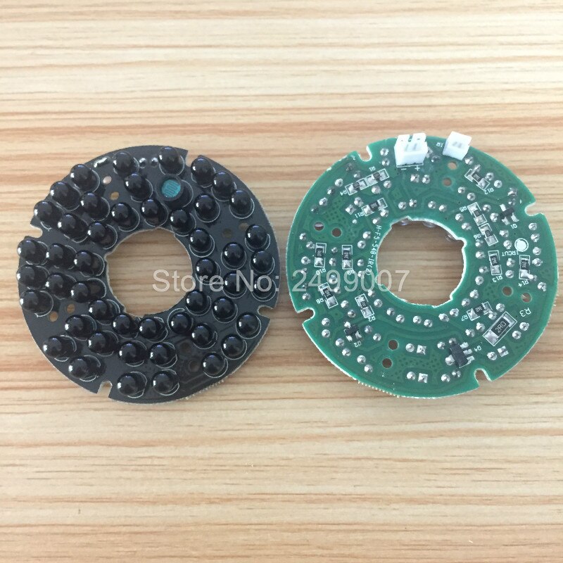 Lihmsek 48 Pcs Ir Leds Licht Boord Voor Illuminator Ir Infrarood Camera 940nm Onzichtbaar Licht 'S Nachts Geen Rode Belichting led Board