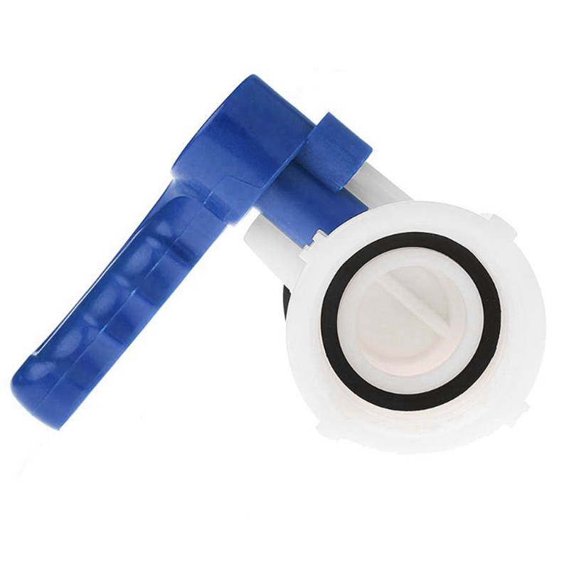 Css Ibc Tote Tank Vlinderklep Afvoer Adapter 2.44 Inch Grove Draad