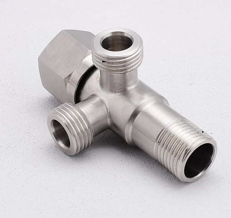 1way 2way 3way 304 Stainless Steel Angle Valve G1/2 Water Heater Toilet Inlet Water Stop Valve Faucet Shower Faucet Tap Room