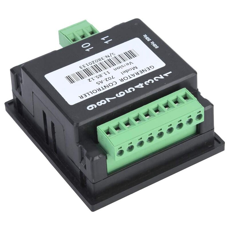 Generator Controller, Sturdy Durable DSE702AS Real-Time Control Electronic Auto Start Generator Controller Module Control Panel