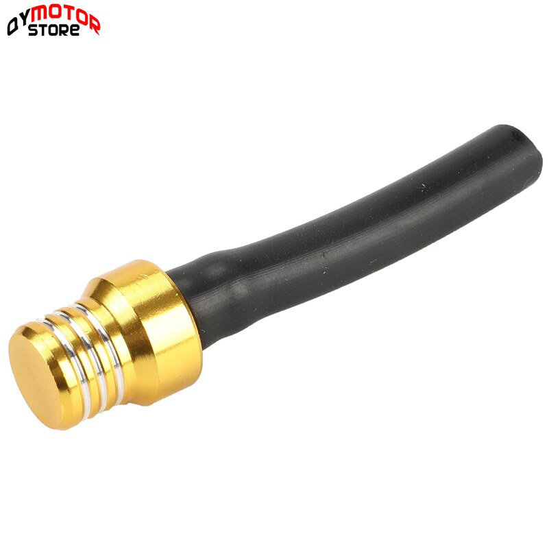 Motorcycle Gas Brandstoftank Cap Valve Vent Buis Voor Excf Sx F Exc Adv Crf Yzf Wrf Kxf Rmz 125 250 300 350 450 990 Gas Brandstoftank: gold