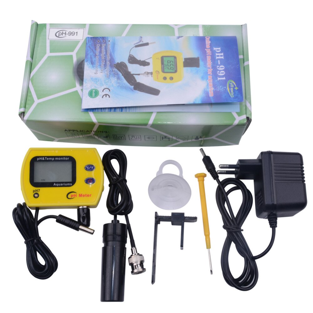 PH Meter Digital Water Analysis Meter Portable Electronic Tester With Backlight