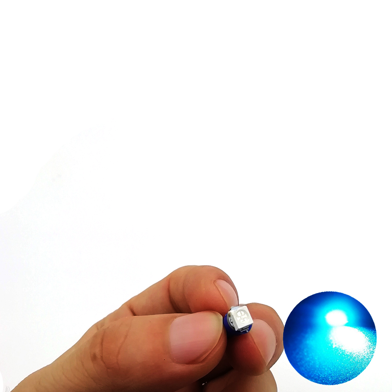 Indicator Lamp Light Bulbs 20pcs Blue 1-smd Led Car Edge A T5 Auto Dashboard Gauge