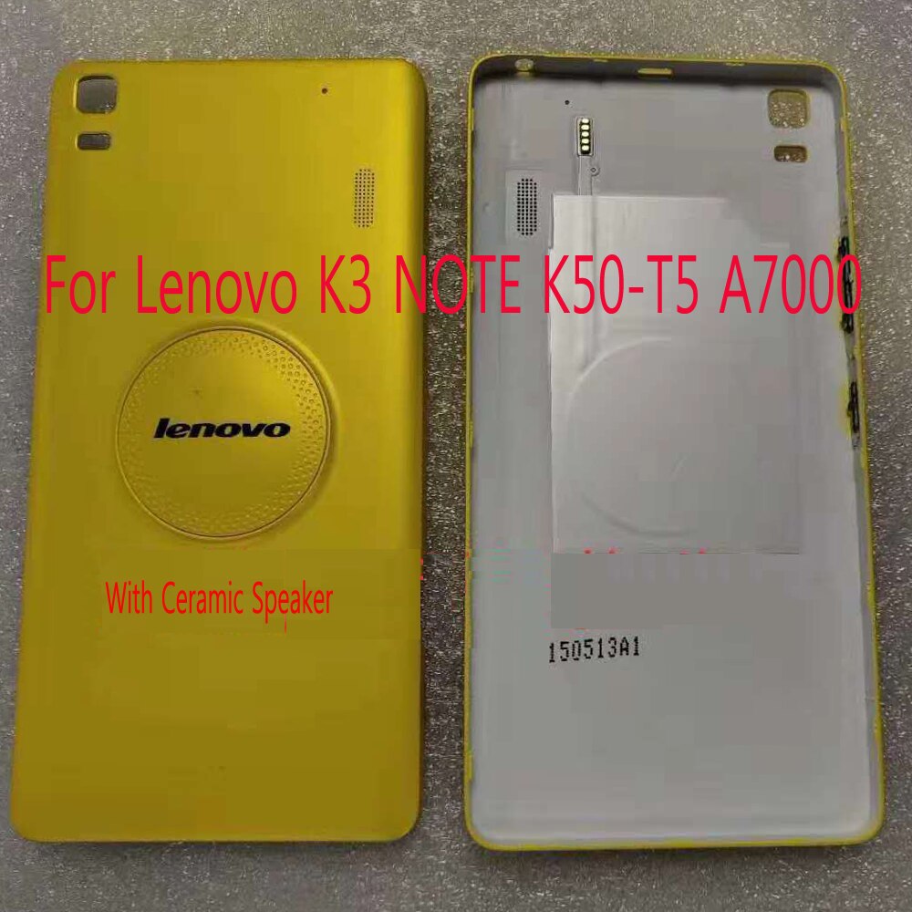 Teana Versie Batterij Deur Back Cover Behuizing Voor Lenovo K3 Note K50-T5 A7000 Batterij Deur Back Cover Met Keramische Speaker