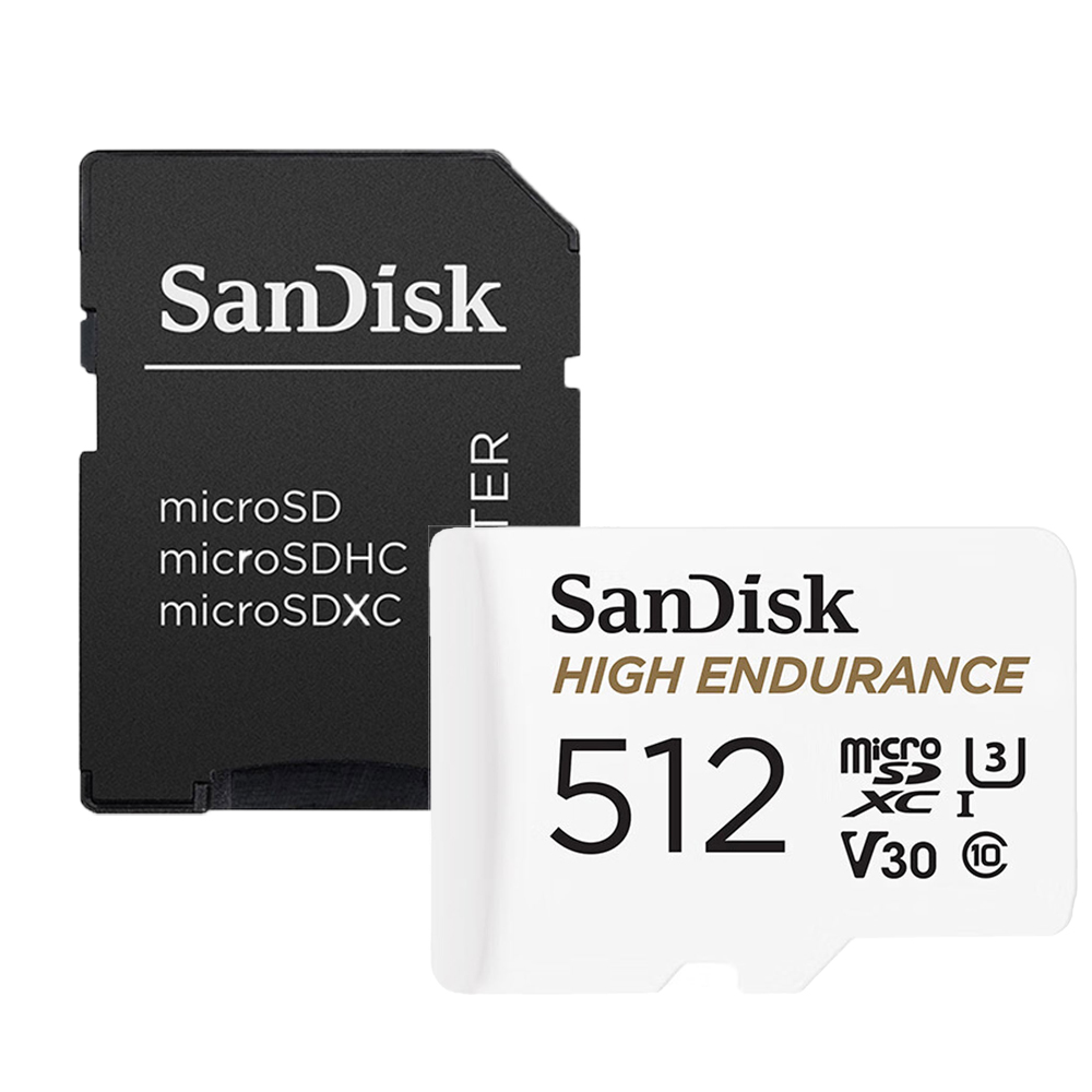 Oryginalna karta pamięci sandisk high endurance micro sd micro sdhc 32gb v30 c10 micro sd dxc 64gb 128gb 256gb do kamery samochodowej