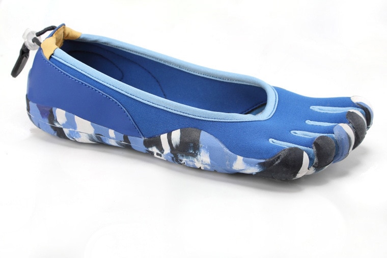 Outdoor Mannen vrouwen Vijf vingers Upstream Schoenen Lichtgewicht sneldrogende Ademend 5 tenen wandelschoenen Unisex Aqua Schoenen