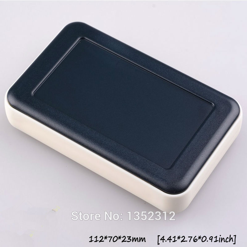 2 stks/partij 112*70*23mm elektronica project box DIY plastic elektrische case desktop IP55 waterdichte aansluitdoos