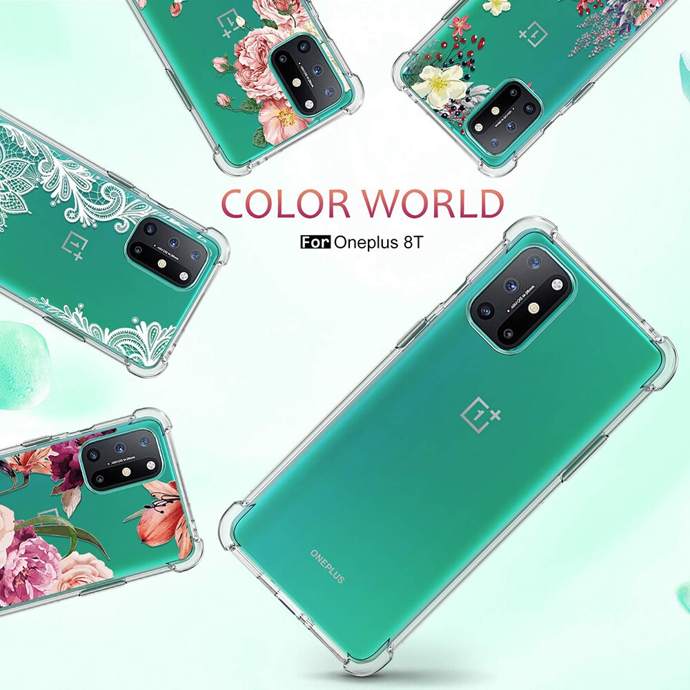 Custodia antiurto OnePlus Nord N10 per OnePlus 8T più 5G custodie per telefoni in silicone per OnePlus 8T più 1 + 8T coperchio posteriore