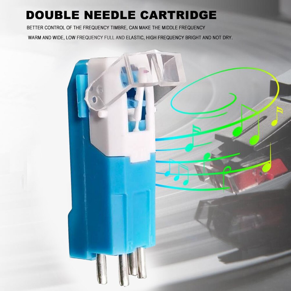 Phonograph Gramophone Record Player Stylus Needle LP Turntable Sapphire Stylus Needles for Gramophone Record Player