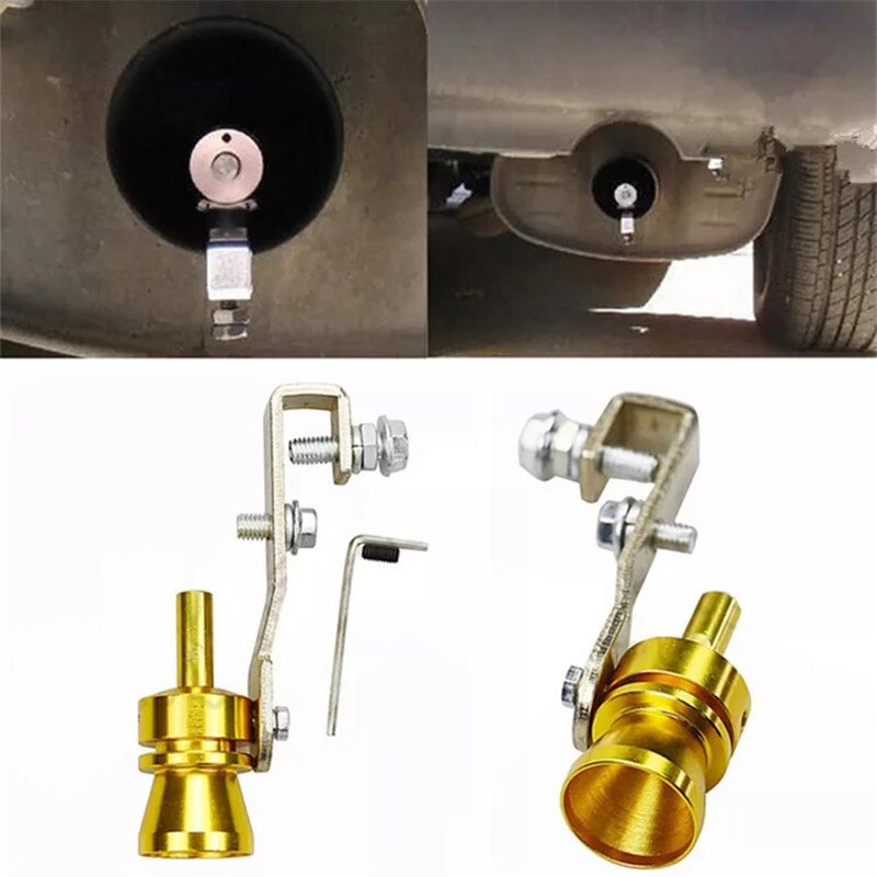 Auto modifizierte Turbo Pfeife Auspuffrohr Schalldämpfer Nachahmer Teufel Hals Düse Schalldämpfer Auspuffrohr Schalldämpfer Spitze Auto Zubehör edelstahl endschalldämpfer auspuff doppelendrohre