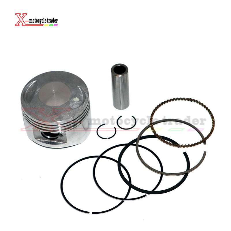 LONCIN 125 CC Engine parts 125CC 52.4MM PISTON KIT RING 13MM PIN DIRT PIT BIKE motocycle