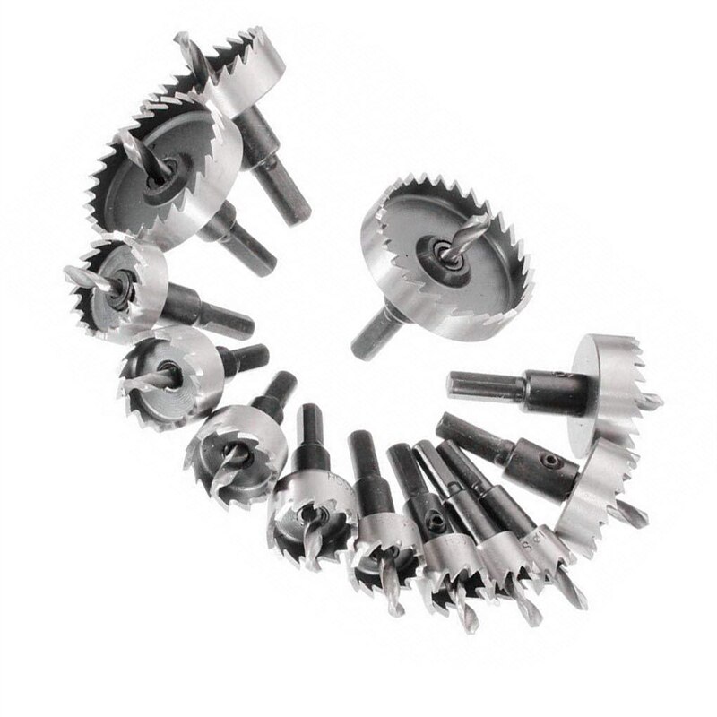 1pc 12-20mm HSS Drill Bit Hole Saw Set Stainless Steel Metal Alloy Drill Bits све Stainless Steel: 15mm