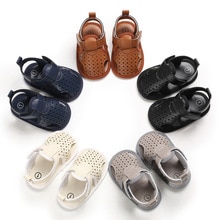 0-18M bebé chico niña Sandalias de flores Casual cuna zapatos primer caminador