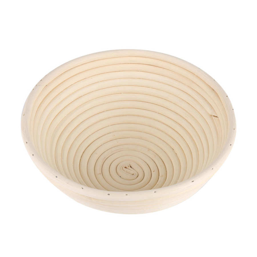 Redonda ratán Brotform Banneton pan prueba cesta herramienta para hornear masa: 20 x 8cm