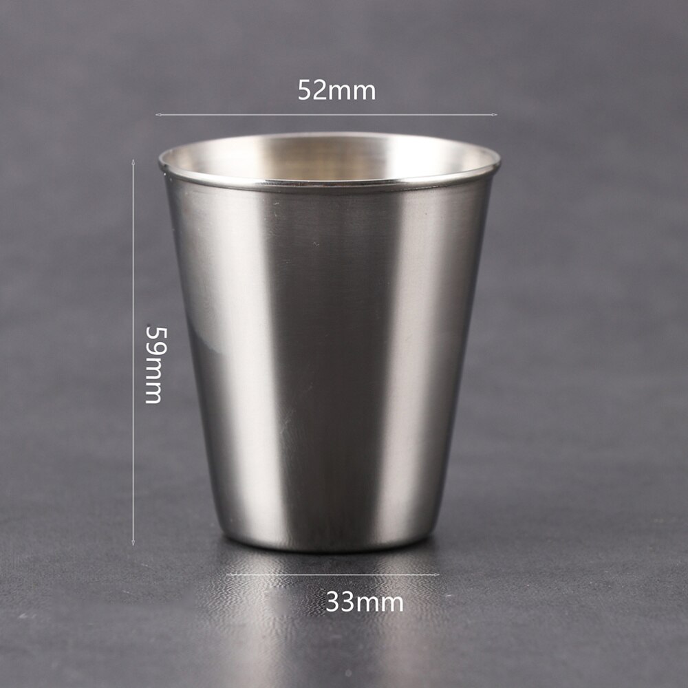 3 st av en påse rostfritt stål krydda bricka hållbar sås maträtt kryddor skålar bärbar sås tallrik för hem  (50ml 70ml och 8